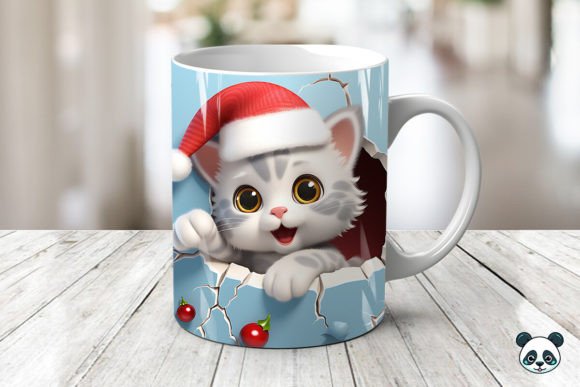 3D Kitten Mug Wrap Sublimation: Design Guide