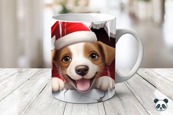 3D Puppy Mug Wrap Sublimation Guide