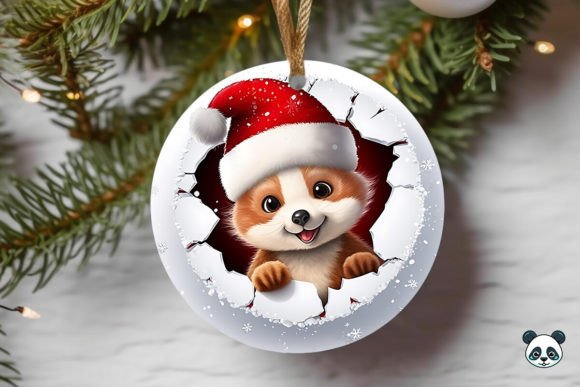Bringing Holiday Cheer to Life with a Red Panda Cub 3D Christmas Ornament Design