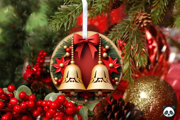 Christmas Bells 3D Ornament: A Sublimation Essential