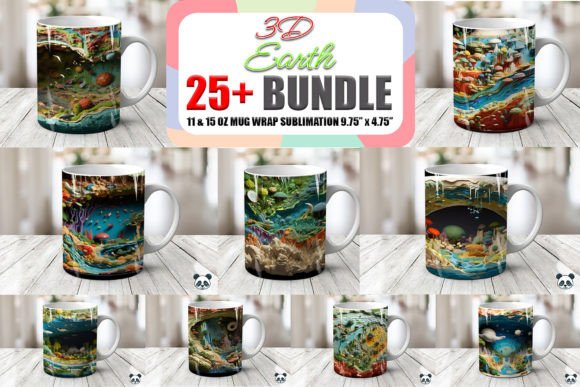 Earth 3D Mug Wrap Sublimation Bundle: A Strategic Tool for Creative and Business Success
