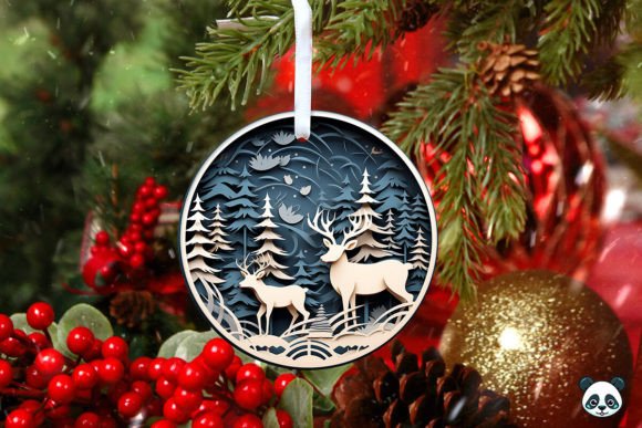 Elevate Holiday Designs with 3D Reindeer Assets