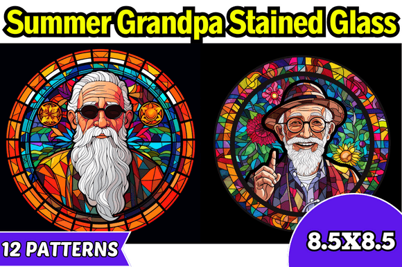 Evaluating the Summer Grandpa Stained Glass Digital Asset Collection