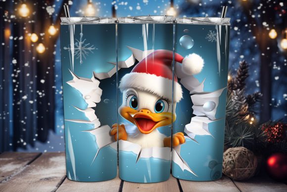 Integrating 3D Duckling Tumbler Wrap Sublimation 1 into Your Production Workflow