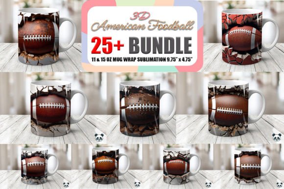 Mastering 3D American Football Mug Wraps: The Ultimate Guide to Sublimation Design