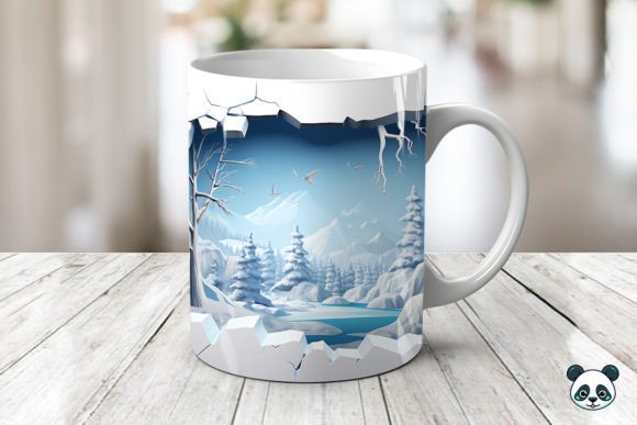 Transforming Seasonal Merchandise: The Strategic Value of 3D Winter Landscape Mug Wrap Sublimation