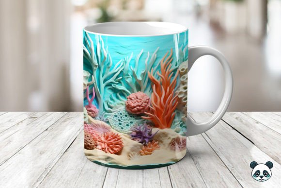 Under the Sea 3D Mug Wrap Sublimation